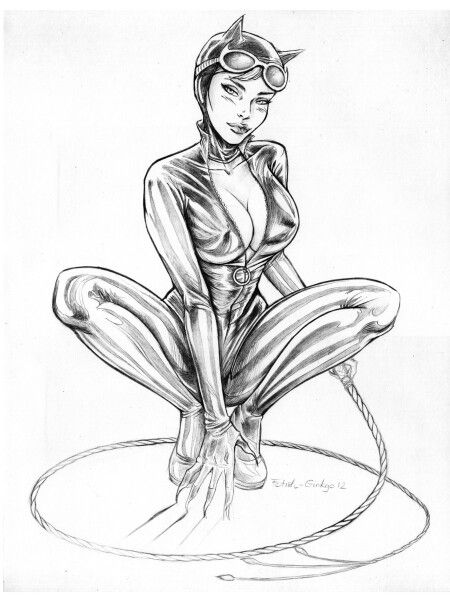 catwoman Catwoman Fanart, Catwoman Drawing, Original Catwoman, Gotik Tattoo, Catwoman Comic, Julie Newmar, Cat Women, Batman Artwork, Cat Woman