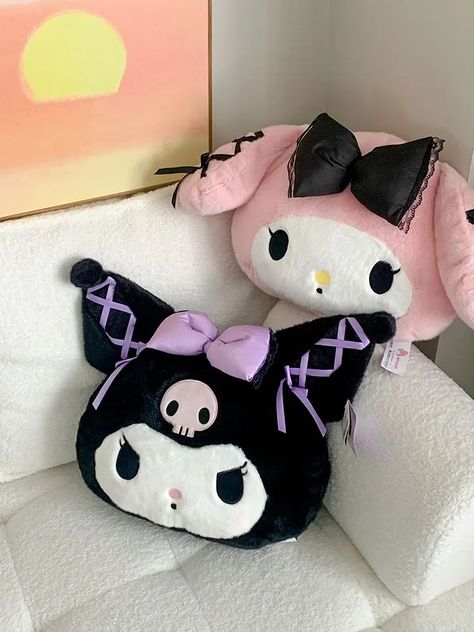 Smarter Shopping, Better Living! Aliexpress.com Kuromi Doll, My Melody Pillow, Kuromi Room, My Melody Plush, Kuromi Plush, Melody Plush, Kawaii Kuromi, Sanrio Cartoon, Nordic Room