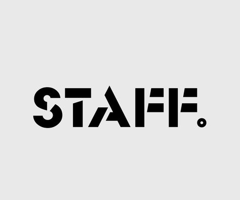 STAFF Brand Identity Staff Tshirt Design, Staff Aesthetic, Staff Meeting, D Logo, Pp Wa, Reading Tips, Slogan Design, October 2, Church Ideas