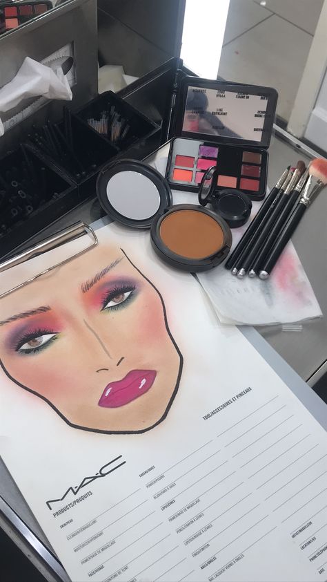 Mac Makeup Face Charts, Makeup Notes, Corporate Makeup, Seminar Ideas, Makeup Chart, Makeup Education, Face Chat, Mac Face Charts, Makeup Tutorial Mac