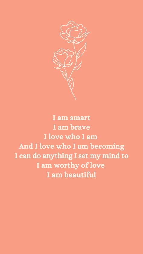 Brave- Smart- Love- Worthy- Beautiful  Quote, Screensaver. I Am Worthy Iphone Wallpaper, Beautiful Quote, I Am Worthy, Screen Saver, Screen Savers, Beautiful Quotes, Brave, Anatomy, Affirmations