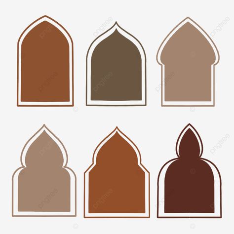 Islamic Arch, Door Png, Islamic Activities, Pattern Islamic, Mosque Silhouette, Window Shadow, Text Borders, Square Windows, School Icon