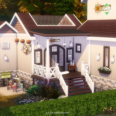 ⛰ Granite Falls Retreat ⛰ [swipe for floorplan] 🛋 Fully furnished 🍀 Functional & playtested 🏘 Outdoor Retreat, Spa Day, Cats and Dogs & City Living ✅ No CC 📐 30x40 It's in the gallery. EA-ID: ABNewcrest 🌿 #sims4outdooretreat #sims #simmer #sims4gameplay #simsstory #simsdaily #sims4stories #simsfamily #simspiration #simtagrammer #sims4gallery #sims4house #simslifestyle #Sims4Deutschland #sims4aesthetic #sims4family #showusyourbuilds #simshouse #houseinspo #housedesign #simscommunity #ts4bui... Sims 4 Stories, Sims 4 Family, City Dog, Sims 4 Gameplay, Outdoor Retreat, Sims Community, City Living, Sims 4 Build, Sims House