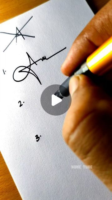 NoneTube on Instagram: "Tag them😍 A letter #signature #calligraphy #signs" Signature Ideas With Letter S, A Letter Signature, K Signature Ideas, Signature Ideas For Letter A, Cool Signatures Ideas Signs, Artist Signature Ideas, Art Signature Ideas, 2024 Calligraphy, Signature Letters