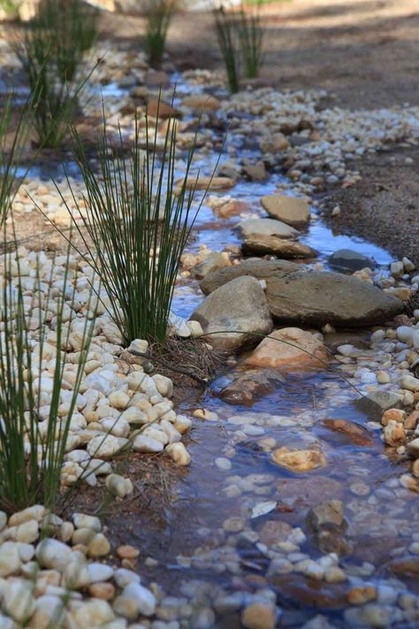 Backyard Stream, Garden Stream, Powerful Witch, Dry Creek Bed, River Rock Landscaping, Protection Spell, Pond Water Features, Pond Landscaping, Creek Bed