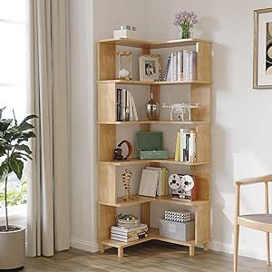 Corner bookshelf Small Space Book Storage, Corner Bedside Table, Apt Aesthetic, Book Shelf Ideas, Bookcase Ideas, Corner Bookshelf, Shelf For Living Room, Gaming Furniture, Corner Bookshelves