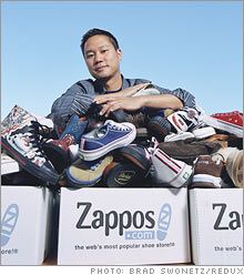 Tony Hsieh Zappos CEO Entrepreneur and all around cool guy! Tony Hsieh, Staff Meeting, Management Training, Leap Day, Sell Shoes, Harvard Business, Staff Meetings, Harvard Business School, Inspiring People