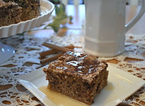 Thm Sourdough, Around The Family Table, Thm E, Trim Healthy Mama Dessert, Cinnamon Coffee Cake, Sourdough Starter Recipe, Thm Desserts, Cinnamon Coffee, Table Food