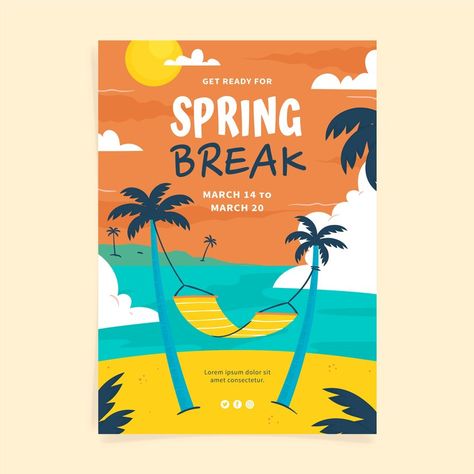 Sale Logo, Spring Flats, Vertical Poster, Poster Template, Minimalist Poster, Marketing Ideas, Spring Break, Graphic Resources, Graphic Art