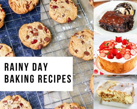 Rainy Day Baking Recipes Rainy Day Baking, Just A Pinch Recipes, Butter Milk, No Bake Brownies, Just A Pinch, Weather Report, Frugal Meals, Brownie Cake, Pie Dessert