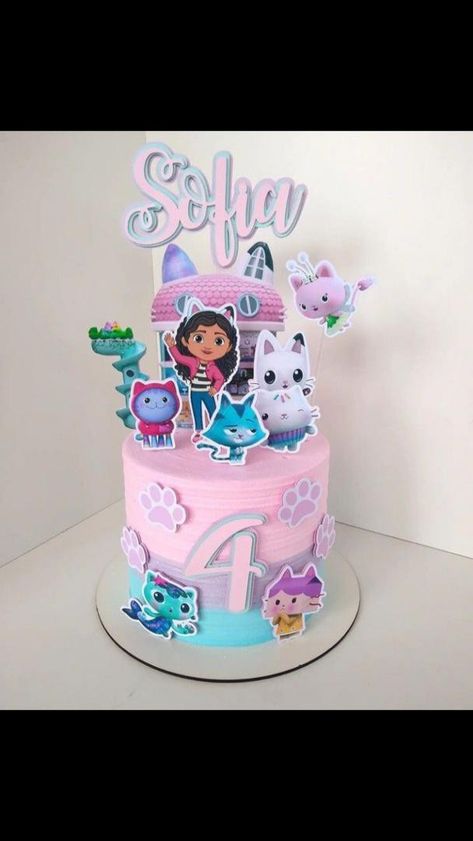 Gabby Doll House Cake Ideas, Gabby Cat Birthday Party Cake, Gabi Dollhouse Birthday Cake, Gabby Cats Cake, Gabby Dolls House Cake, Gaby Dollhouse Cake Ideas, Gabby’s Dollhouse Cake Ideas, Gabby Themed Birthday Party, Gabby Doll House Birthday Cake