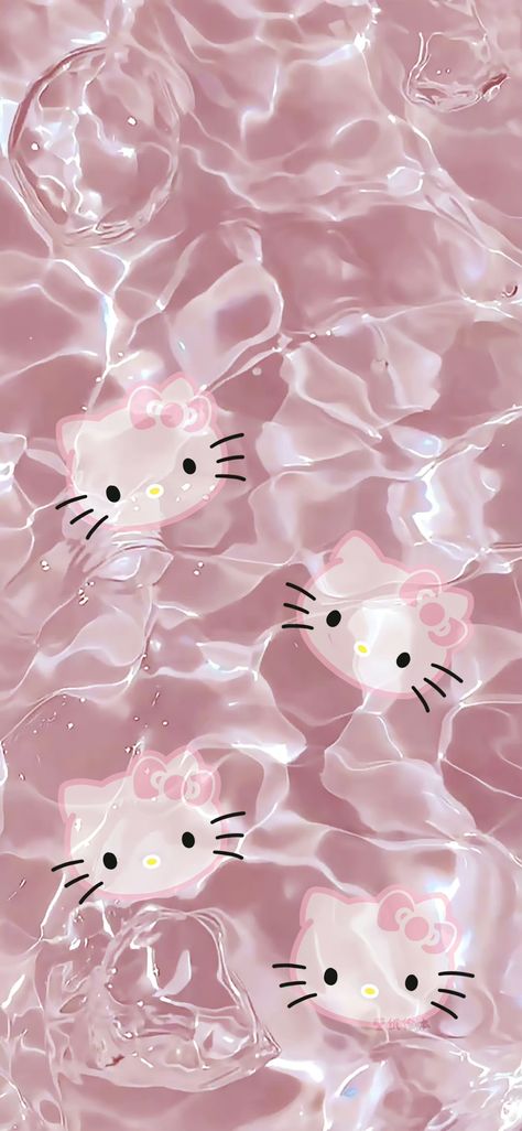 Hello Kitty Wallpapers, Hello Kitty, Kitty, Wallpapers, Water, Pink