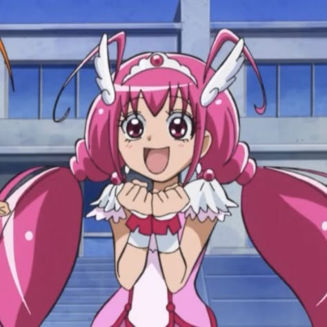 Glitter Lucky Pfp, Smile Precure Pfp, Emily Glitter Force, Hoshizora Miyuki, Miyuki Hoshizora, Glitter Force Characters, Glitter Lucky, Smile Precure, Glitter Rosa