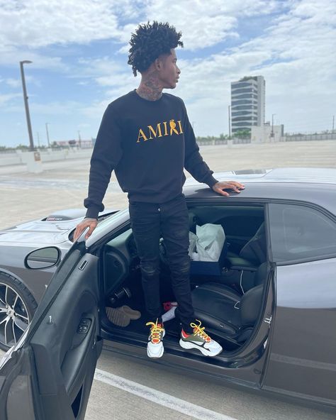 Amiri Shoes Outfit, Gf Gifts, Amiri Shoes, Sagging Pants, Dave East, Drip Outfit Men, Black Men Fashion Swag, Boy Fits, Black Men Street Fashion