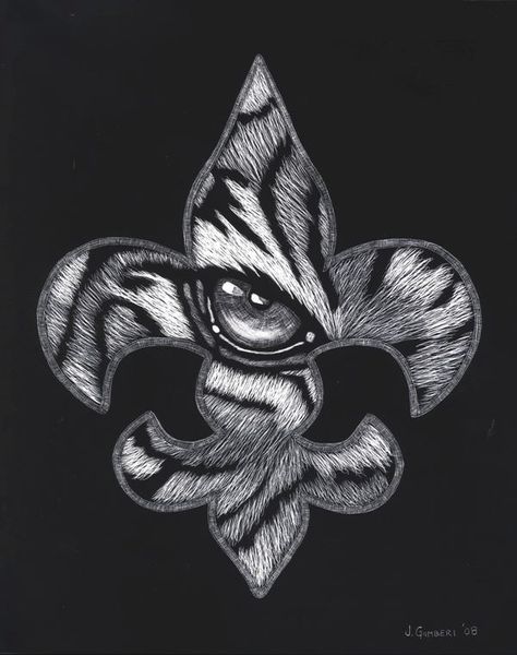 Louisiana Tattoo, Tiger Tattoo Designs, Arm Tattoos Drawing, Card Tattoo Designs, Tiger Tattoo Design, Card Tattoo, Tiger Tattoo, Lsu Tigers, Tattoos And Piercings