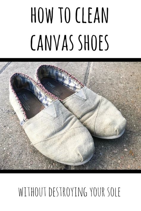 Do you know how to clean canvas (such as Toms) shoes? Clean your toms shoes or canvas shoes with these tips. #cleaning #shoes #tips #cleaninghacks How To Clean Cloth Shoes, Clean Canvas Shoes, Organizing House, Cleaning Shoes, Bob Shoes, Queen Live, Toms Shoes Outfits, Shoe Cleaning, White Toms