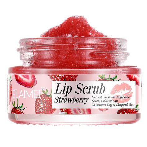 About this item DEEP MOISTURIZING：Hydrolyzed collagen formulacombined with a variety of plant extractscan effectively improve dry and dehydrated lip epithelial tissueHydrating and moisturizingLightens lip linesMILD AND NATURAL LIP SCRUBit effectively exfoliates dead lip skinbrightens dark lipsfades nicotine stainsrestores natural lip colormakes lips supple and softlightens lip stainsmaintains luscious plump lipsheals dry and chapped lipslip lightening for dark lips smoker COMFORTABLE EXPERIENCE Lip Peeling, Lip Sugar Scrub, Natural Lip Scrub, Lip Lightening, Lip Repair, Exfoliating Lip Scrub, Lip Scrubs, Sugar Lip Scrub, Natural Lip Colors