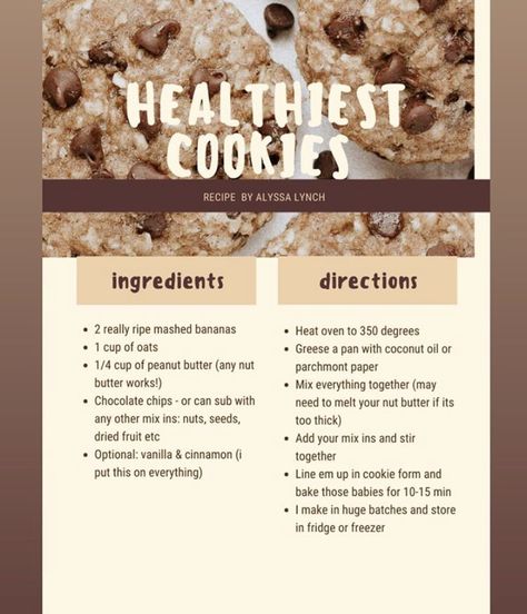 Healthy Cookie Recipes, Gluten Free Dairy Free Recipes, Super Healthy Recipes, Breakfast Cookies, Eat Dessert First, Super Healthy, Healthy Cookies, Vegan Sweets, My Coffee