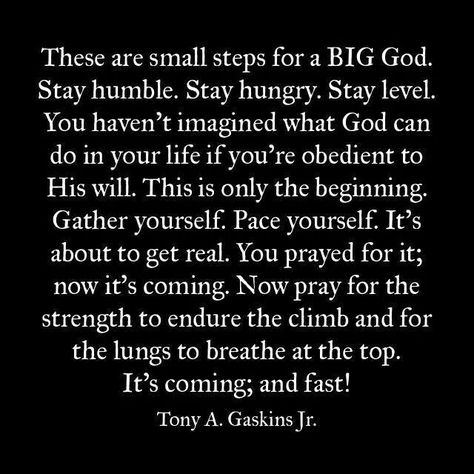 Big God....great things! Believe, achieve! Tony Gaskins, Christmas New York, New York Quotes, Bible 2, Prophetic Word, Motivational Sayings, Secret Quotes, Calming Music, Awesome God