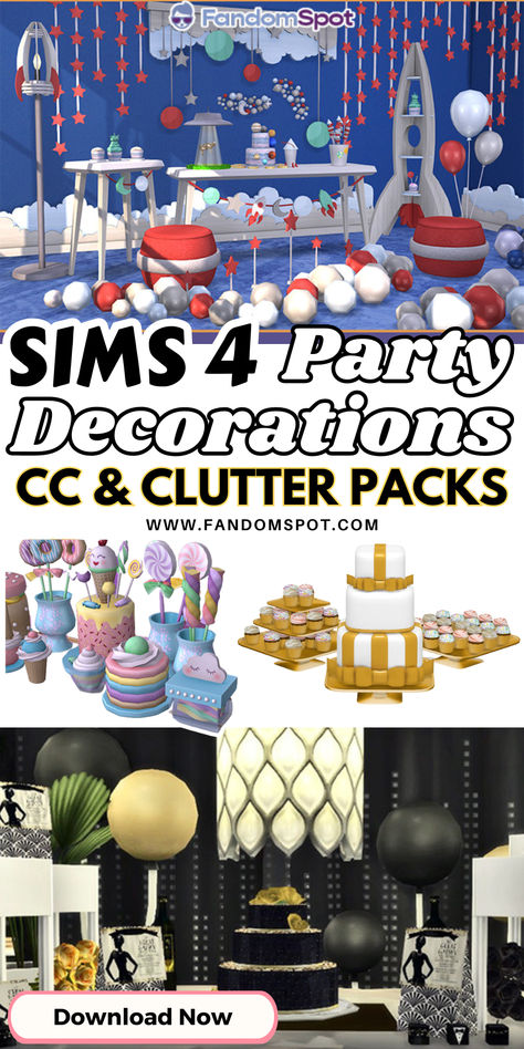 Sims 4 Cc Party Decorations, The Sims 4 Party Cc, Birthday Party Cc Sims 4, Ts4 Birthday Cc, Sims 4 Party Decor Cc, Birthday Cc Sims 4, Sims 4 Party Decor, Sims 4 Cc Birthday Party Decor, Sims 4 Birthday Party Cc