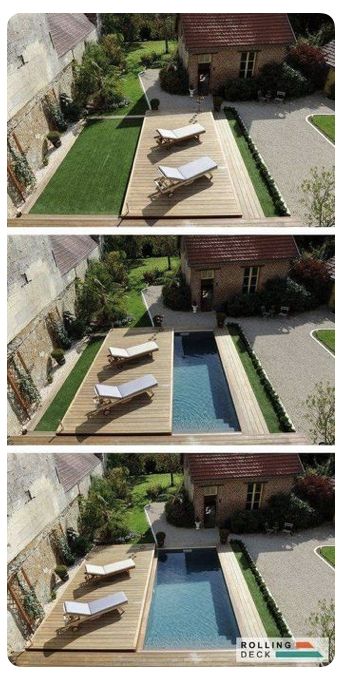 Small Yard Pool Landscaping, Small Pool Design For Small Yards, Small Yard Pools Backyard Designs, Pool Designs For Small Yards, Small Pools For Small Yards, Shipping Container Swimming Pool, Pool Ideas For Small Yards, Ideas De Piscina, Safe Pool