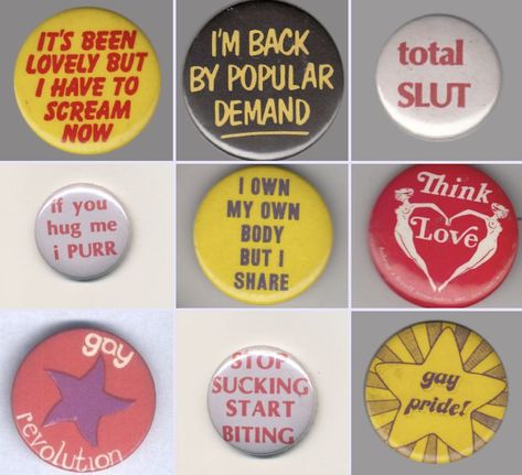 Queer Pins, Punk Fashion Diy, Punk Pins, Punk Patches, Diy Patches, Cool Pins, Cute Pins, Vintage Pins, Up Girl