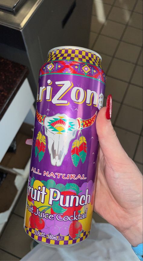 Arizona Drink Fruit Punch, Fruit Punch Aesthetic, Fruit Juice Cocktails, Arizona Aesthetic, Drinks Ideas, Food Babe, Native American Peoples, Fruit Punch, Arizona Tea