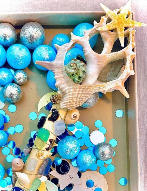 Handmade Sea Witch Mermaid Wand/ Spell Casting Witchcraft | Etsy Sea Witch Room Decor, Witch Moodboard, Mermaid Wand, Witch Mermaid, Mermaid Tarot, Witch Room Decor, Water Witch, Mermaid Stuff, Witch Room