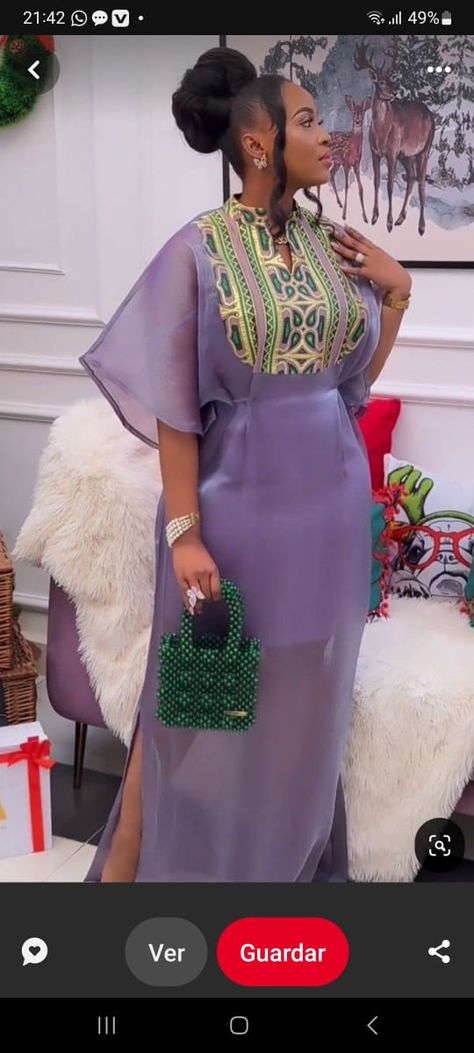 Classy African Dresses For Women, Modest African Fashion, African Design Dresses Classy, Soie Wax Model, African Dresses For Women Classy, Chiffon Long Gown, Modern African Clothing, Modest Dresses Fashion, African Fabric Dress