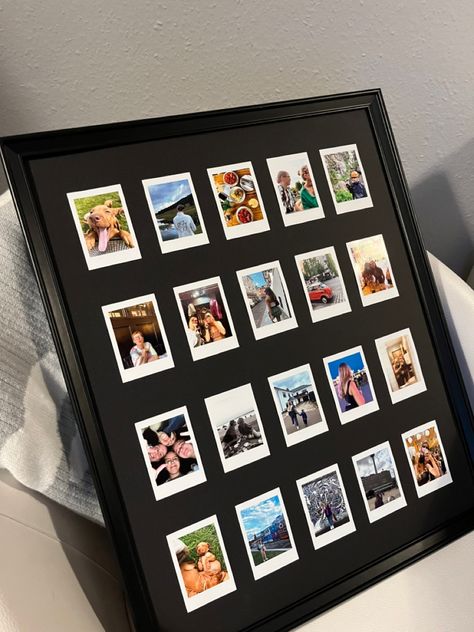 Polaroid Design Ideas, What To Do With Polaroid Pictures, Polaroid Gift Ideas Boyfriend, Polaroid Gift Ideas, Personal Gifts For Boyfriend, Polaroid Gift, Picture Gift Ideas, Polaroid Wall Decor, Photo Card Ideas