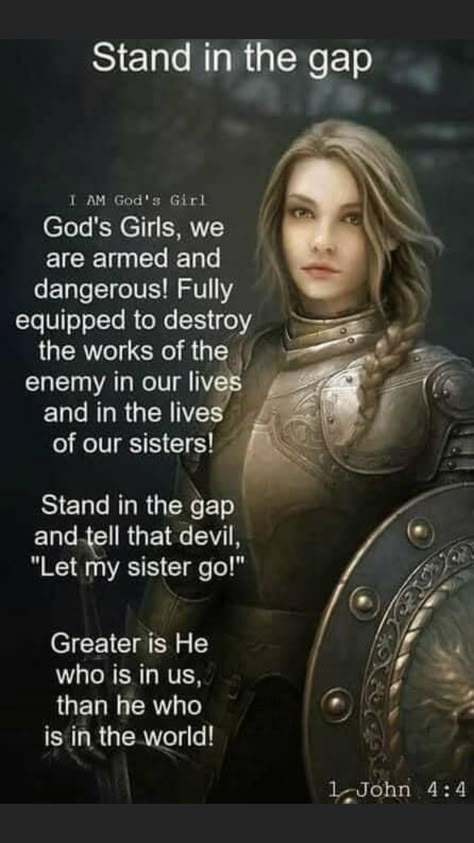 Stand In The Gap, Warrior Quotes, Prayer Scriptures, Inspirational Bible Quotes, Inspirational Prayers, Bible Verses Quotes Inspirational, Bible Quotes Prayer, Bible Prayers, Christian Quotes Inspirational