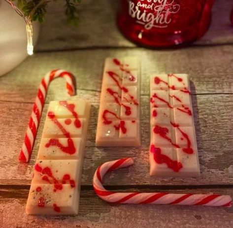 Peppermint cream scented wax melt snap bars. Peppermint Cream, Scented Wax Melts, Scented Wax, Room Spray, Wax Melts, Home Fragrance, Candy Cane, Peppermint, Aromatherapy