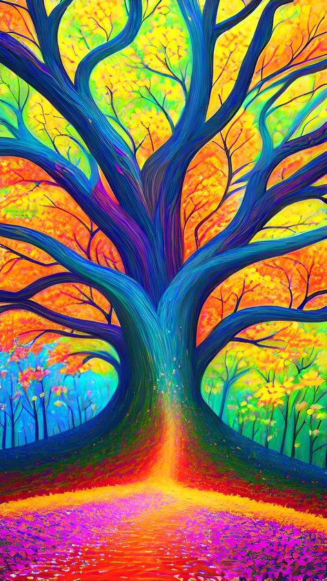 Tree of life, beauty, nature, symbol, energy, inspiration, growth, strength, wisdom, connection to the world, life cycles, spirituality, inception, fertility, symbolism, transformation, balance, roots, branches, abstraction, creativity, symbolism, life force. Tree Of Life Art Painting, Classroom Walls Paint, Abstract Tree Of Life, Energy Inspiration, Landscape Vector, Art 101, Tree Growth, Tree Magic, Crocheted Bags