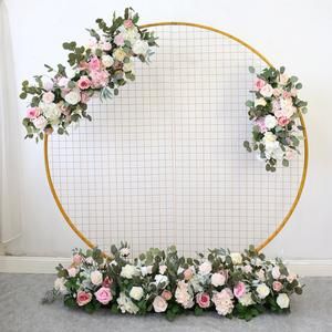 Floral Bridal Shower Decor, Diy Backdrop Stand, Picnic Decor, Circle Arch, Wedding Archway, Metal Wedding Arch, Confirmation Invitations, Wedding Hoop, Valentinstag Party