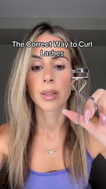 Jennifer Belle Pond on Instagram: "The correct way to curl your lashes. ✨✨  This was one of the first things I learned in makeup school, it’s important for the long term health of your lashes. ✨✨  #lashes #lashcurl #lashcurler #lashtips #eyelashtips #makeupartisttips #makeuptips #makeuphacks #lashhack #lashhacks" Eyelash Tips, Curl Lashes, Makeup Artist Tips, Lash Curler, Makeup School, Things I Learned, School Makeup, Eye Lashes, Long Lashes