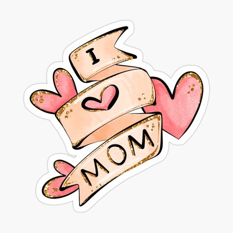 Mom Stickers, Night Pics, Day Stickers, Transfer Sheets, Decorate Notebook, Love Stickers, Coloring Stickers, Eye Catching Colors, Cartoon Design