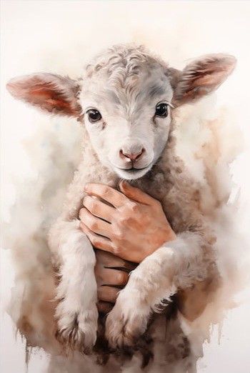 Word Pictures Art, Lamb Drawing, Sheep Paintings, God Pray, Jesus Wall Art, Christ Artwork, Lion And Lamb, Jesus Artwork, Pictures Of Christ