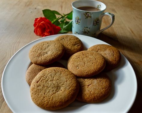 Nostalgic Ginger Biscuits - Recipe | British Lifestyle Blog Ginger Biscuits Recipe, Wren Kitchens, Soft Gingerbread, Wren Kitchen, Soft Gingerbread Cookies, British Lifestyle, Ginger Biscuits, Biscuits Recipe, Mary Berry