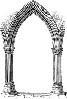 Pointed Arch Arch Aesthetic, Gothic Architecture Drawing, Goth Architecture, Pointed Arch, English Gothic, معرض فني, Gothic Arch, Architecture Blueprints, Dungeon Master Screen