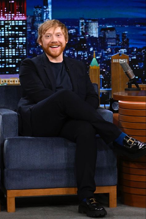 Rupert Grint 2023, Ron Weasley Actor, Rupert Grint, Tonight Show, Ron Weasley, Wizarding World, Harry Potter, Actors, Film