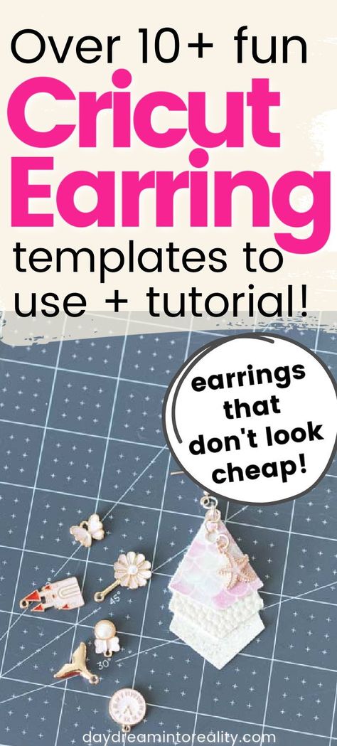 How To Make Earrings With Cricut, Free Earring Svg Files For Cricut, Cricut Earrings Diy, Cricket Earrings, Cricut Leather Earrings, Cricut Leather, Earring Templates, Cricut Jewelry, Cricut Earrings