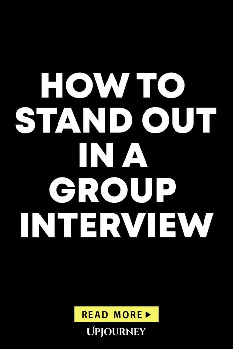 Learn valuable tips on how to stand out in a group interview and increase your chances of landing the job you desire. From showcasing your unique skills to confidently engaging with the group, discover effective strategies to make a lasting impression on potential employers. Elevate your interview game today! Group Interview Tips, Group Interview, Work Etiquette, Psychology Terms, Interview Advice, Friendship And Dating, Life Questions, Dream Career, Work Culture