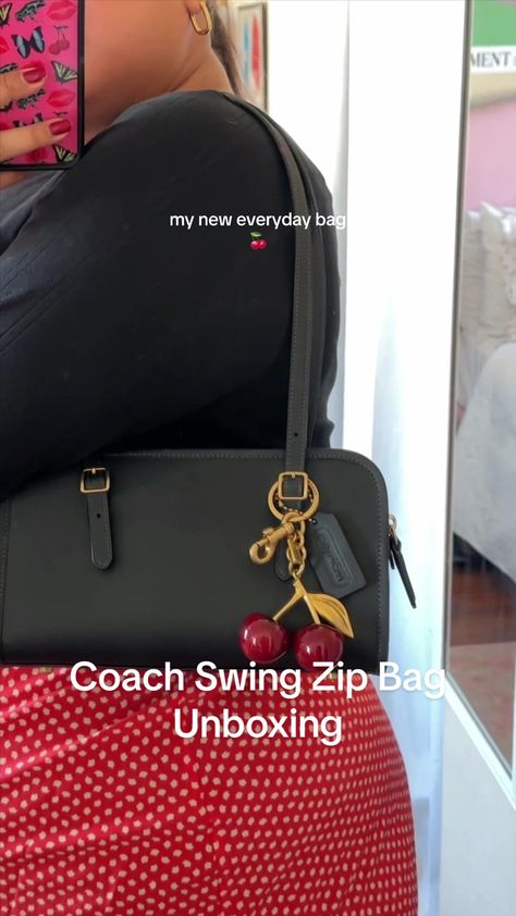 Coach Bags 2023, Swing Zip Coach, Coach Swing Zip, Designer Things, Coach Outfits, 2024 Board, Louis Bag, Dream Bag, Fancy Things