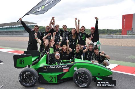 Formula Student UK 2015 — at Silverstone. Formula Student Design, Formula Student, Student Car, Sand Rail, Future Vision, Speed Racer, Kart Racing, Go Carts, Cad Design