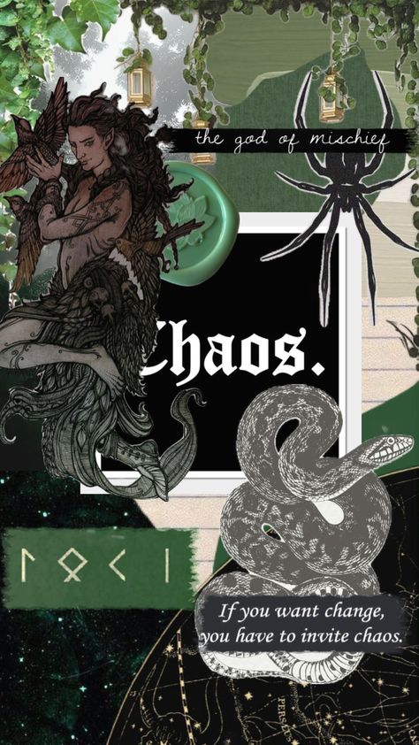 #loki #norse #mythology #chaos #lokean Norse Mythology Book, Nordic Wallpaper, Loki Norse Mythology, Loki Mythology, Loki And Sigyn, Loki Aesthetic, Nordic Aesthetic, Loki Wallpaper, Mythology Books