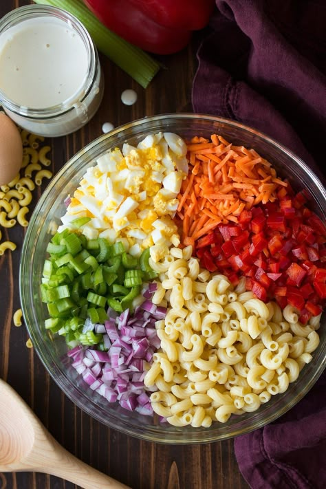 Homemade Macaroni Salad, Macaroni Salad Ingredients, Hawaiian Macaroni Salad, Easy Macaroni Salad, Classic Macaroni Salad, Classic Pasta Salad, Cold Pasta Salad Recipes, Best Macaroni Salad, Easy Macaroni