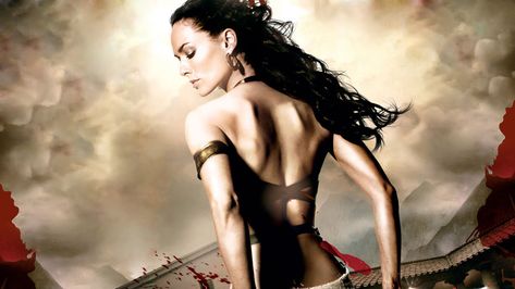 Lena Headey in 300. Gorgeously strong Queen Gorgo, Movie Workouts, Empire Movie, 300 Movie, Rodrigo Santoro, Keri Russell, Lena Headey, Frank Miller, Cersei Lannister