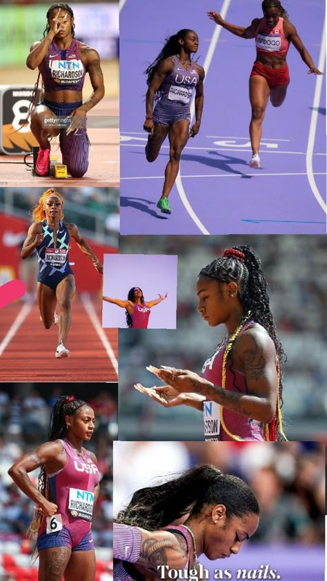 Track Body Girl, Athletic Build Women, Track Body Goals, Lsu Track And Field, Track Girl Aesthetic, Track Workouts For Sprinters, Track Szn, Track Motivation, Train Like An Athlete