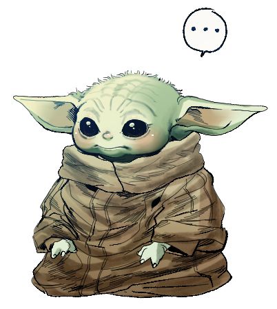 Yoda Sticker, Yoda Art, Star Wars Love, Rey Star Wars, Star Wars Film, Star Wars Images, Pinturas Disney, Disney Shows, Mini Drawings