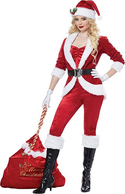 Santa Claus Outfit, Santa Claus Costume, California Costumes, Santa Dress, Santa Costume, Santa Outfit, Santa Clause, Christmas Costumes, Women's Costumes